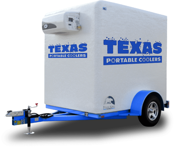 texas portable cold storage trailers